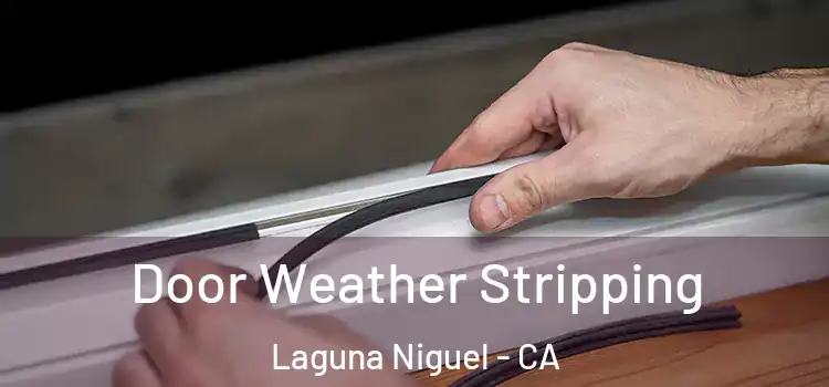 Door Weather Stripping Laguna Niguel - CA